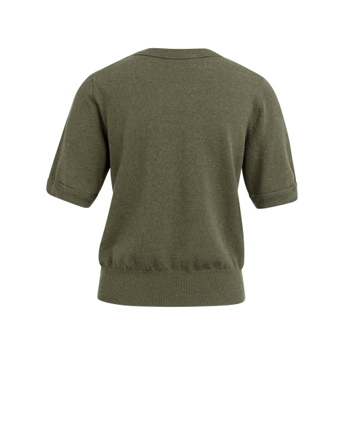 Yaya Short sleeve sweater with deta 990652