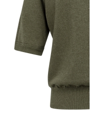 Yaya Short sleeve sweater with deta 990652