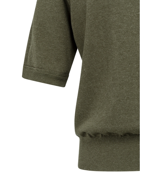 Yaya Short sleeve sweater with deta 990652