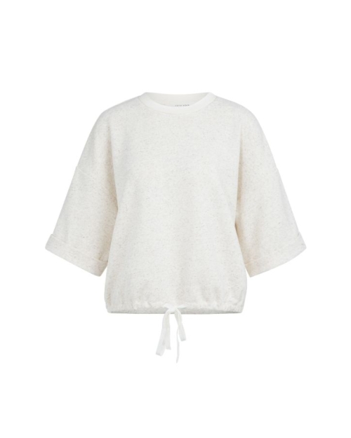 Yaya Short sleeve sweatshirt with r 990642