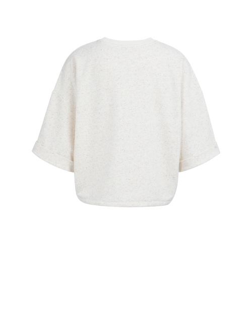 Yaya Short sleeve sweatshirt with r 990642