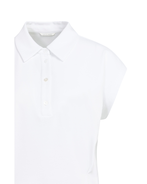 Yaya Jersey blouse with darts 00000
