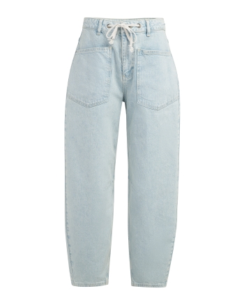 Yaya Colored worker denim w. cord 99060