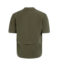 Yaya Woven shortsleeve blazer with 99065