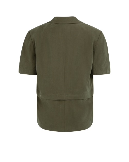 Yaya Woven shortsleeve blazer with 99065