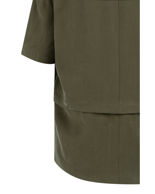 Yaya Woven shortsleeve blazer with 99065
