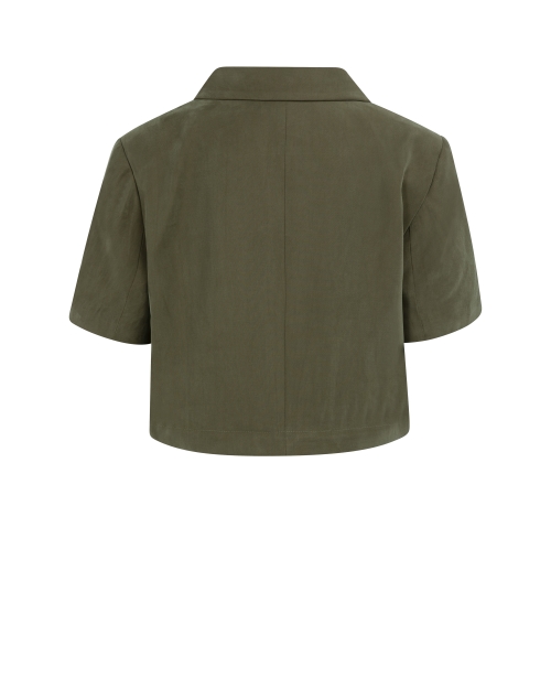 Yaya Woven shortsleeve blazer with 99065