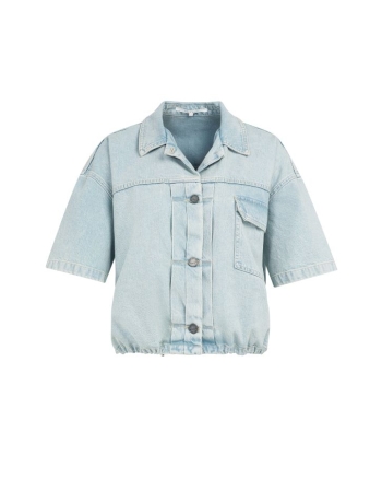 Yaya Colored worker denim jacket 99060