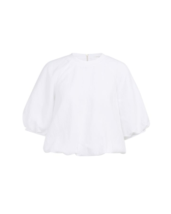 Yaya Woven balloon t-shirt 00000