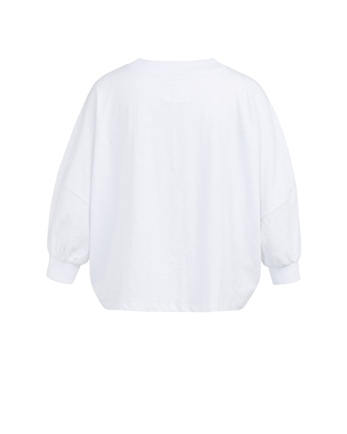 Yaya Oversized jersey top with cuff 00000