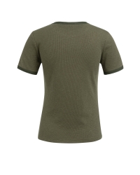 Yaya T-shirt with mesh edge 99058