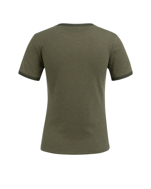Yaya T-shirt with mesh edge 99058