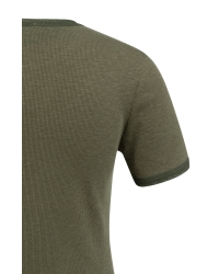 Yaya T-shirt with mesh edge 99058