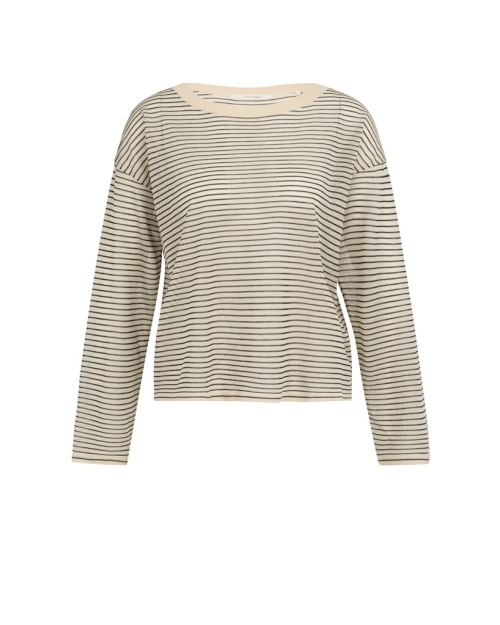 Yaya Fine knitted stripe sweater ls 990581