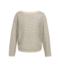 Yaya Fine knitted stripe sweater ls 990581