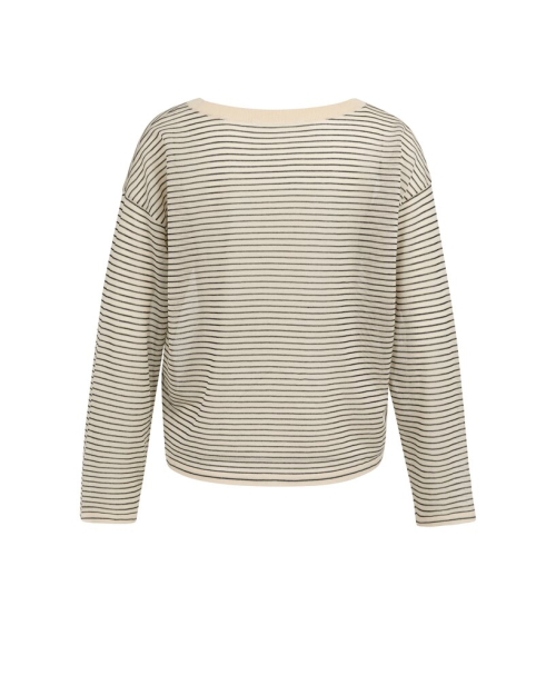 Yaya Fine knitted stripe sweater ls 990581