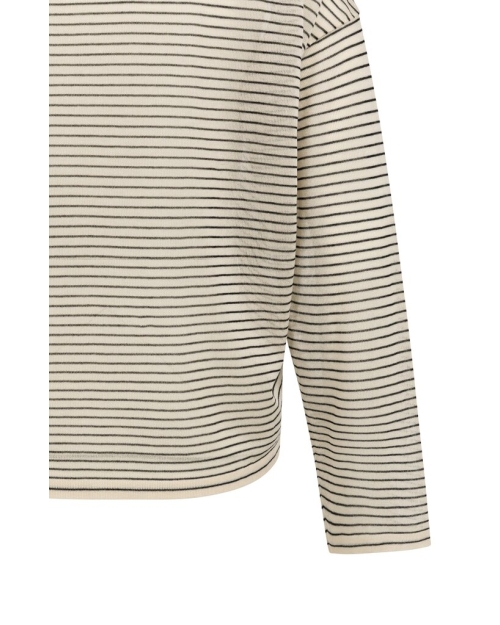 Yaya Fine knitted stripe sweater ls 990581
