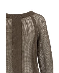 Yaya Mesh stitch raglan sweater 99070