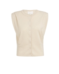 Yaya Shoulder detail cardigan with 99067
