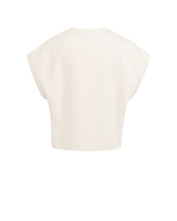 Yaya Sleeveless boxy sweatshirt 99067