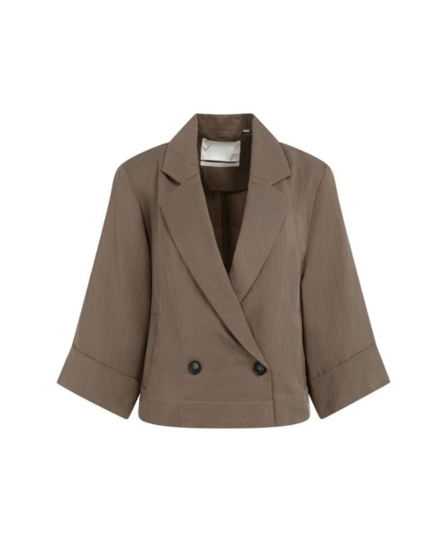 Yaya Woven loose fit blazer jacket 99070