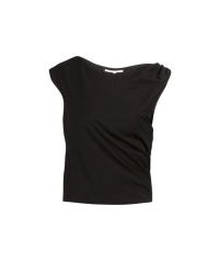 Yaya Sleeveless top with twisted sh 00001