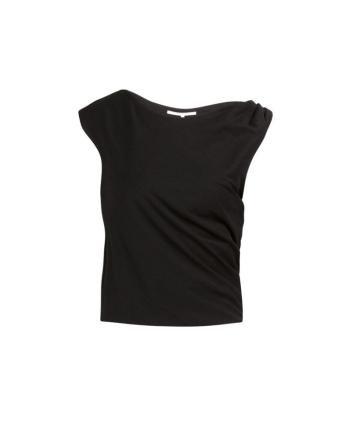 Yaya Sleeveless top with twisted sh 00001