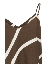 Yaya Printed v-neck singlet 912161
