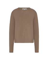 Red Button De Fluffy Sweater