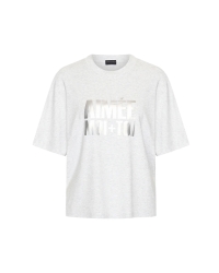 AIMEE THE LABEL T-shirts Grey melee