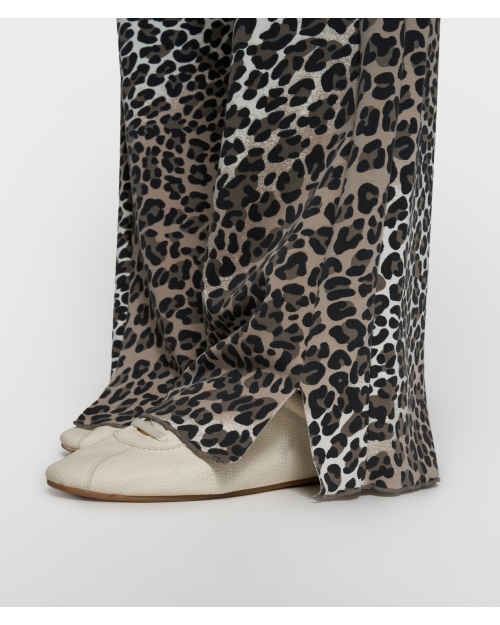 10 Days soft scuba pants leopard 1002 ecru