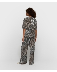 10 Days soft scuba pants leopard 1002 ecru