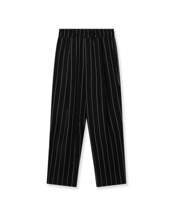 10 Days flowy pants pinstripe 1012 black