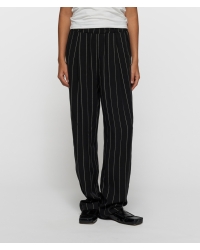 10 Days flowy pants pinstripe 1012 black