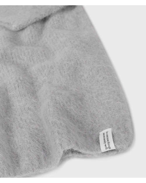 10 Days short sleeve knit sweater 1329 light graphite