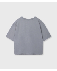 10 Days short sleeve tee logo 1329 light graphite