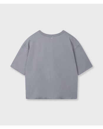 10 Days short sleeve tee logo 1329 light graphite
