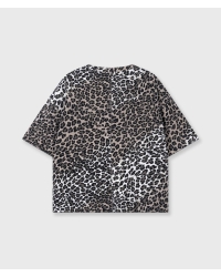 10 Days soft scuba tee leopard 1002 ecru