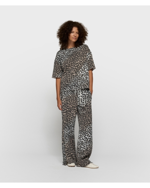 10 Days soft scuba tee leopard 1002 ecru