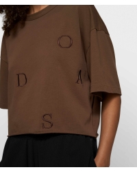 10 Days thick cotton tee 10DAYS 1322 dark truffle