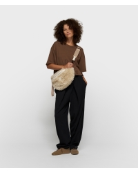 10 Days thick cotton tee 10DAYS 1322 dark truffle