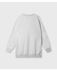 10 Days a-symmetric sweater 4000 soft white melee
