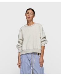 10 Days a-symmetric sweater 4000 soft white melee
