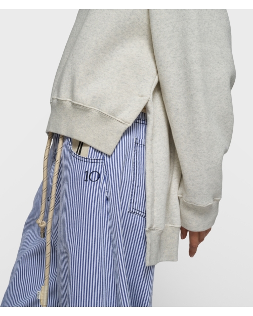 10 Days a-symmetric sweater 4000 soft white melee