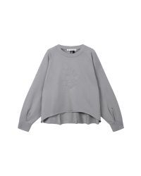 10 Days LA sweater curly 10 1329 light graphite
