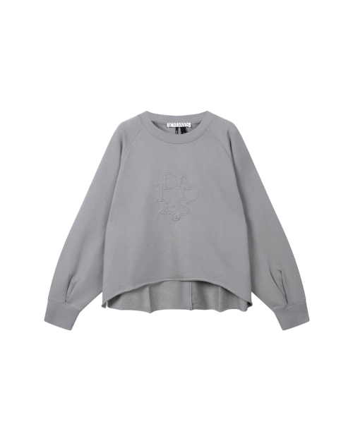 10 Days LA sweater curly 10 1329 light graphite