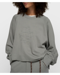 10 Days LA sweater curly 10 1329 light graphite