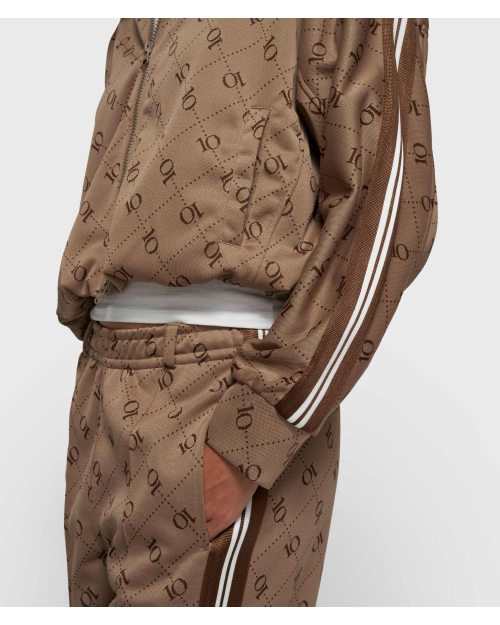10 Days track jacket monogram 1300 fudge