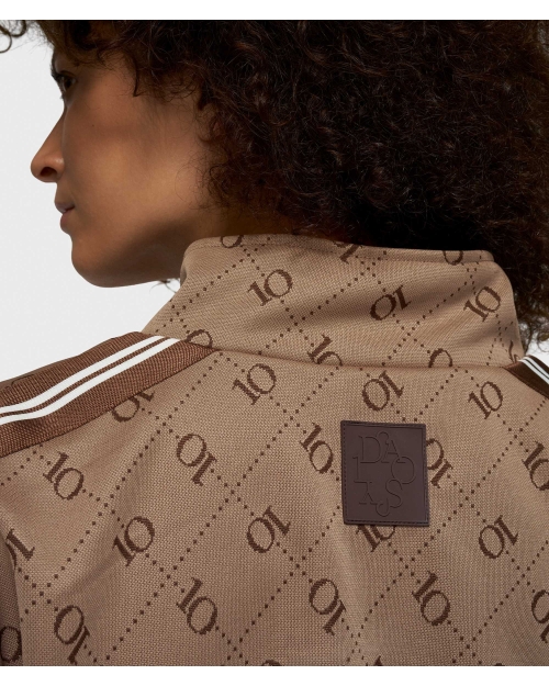 10 Days track jacket monogram 1300 fudge
