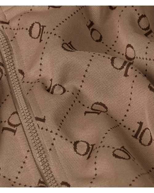 10 Days track jacket monogram 1300 fudge